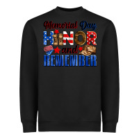 Black Memorial day honor and remember Heavyweight Sweatshirt - Neo Western