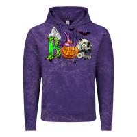 Cloud Purple boo halloween Vintage Hoodie - Zillion Design Studio