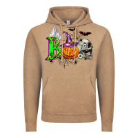 Vintage Coffee boo halloween Vintage Hoodie - Zillion Design Studio