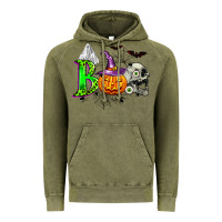 Vintage Olive boo halloween Vintage Hoodie - Zillion Design Studio