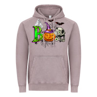 Vintage Zinc boo halloween Vintage Hoodie - Zillion Design Studio