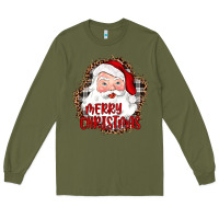 Army Green merry christmas santa Long Sleeve Tee - JahusDesignShop