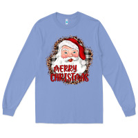 Colony Blue merry christmas santa Long Sleeve Tee - JahusDesignShop