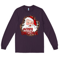 Plum merry christmas santa Long Sleeve Tee - JahusDesignShop