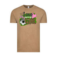 Vintage Coffee love my girl soccer Vintage Tee - HRA Design Shop
