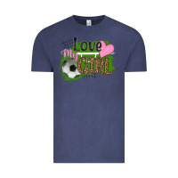 Love My Girl Soccer Vintage Tee | Teevron