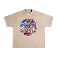 French Oak baseball mama Urban Heavy Tee - RacoonDesign