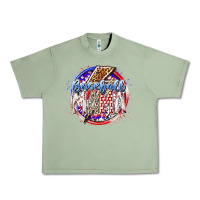 Oil Green baseball mama Urban Heavy Tee - RacoonDesign
