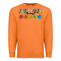 Carrot feel your feelings Premium Sweatshirt - NancyCooperArtShop