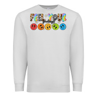 Dove Grey feel your feelings Premium Sweatshirt - NancyCooperArtShop