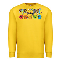 Lemon feel your feelings Premium Sweatshirt - NancyCooperArtShop