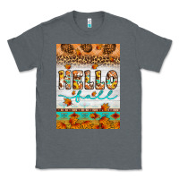 Charcoal Heather Hello fall Classic Tee - Artiststas