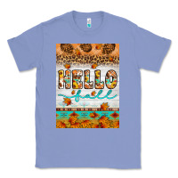Colony Blue Hello fall Classic Tee - Artiststas