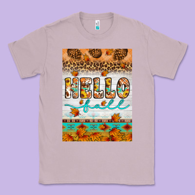 Hello Fall Classic Tee Designed By Artiststas
