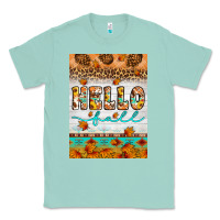 Seafoam Hello fall Classic Tee - Artiststas