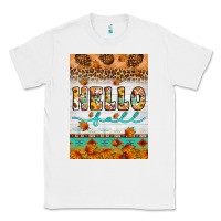 White Hello fall Classic Tee - Artiststas
