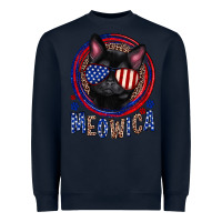 Navy Meowica Heavyweight Sweatshirt - Neo Western