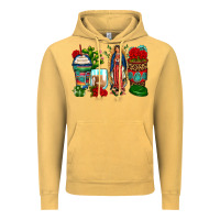 Vintage Mustard lady of guadalupe coffee cups Vintage Hoodie - Zillion Design Studio