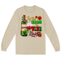 Mushroom tis the season to wine Long Sleeve Tee - AdoDesignShop