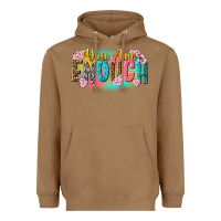 Toasted Coconut you are enough Heavyweight Hoodie - NancyCooperArtShop