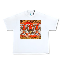White basketball gnome Urban Heavy Tee - HRA Design Shop