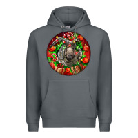 Rock christmas navajo churro sheep Premium Hoodie - LillyAllenDesigns