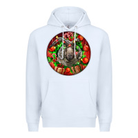 White christmas navajo churro sheep Premium Hoodie - LillyAllenDesigns