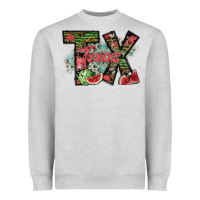 Heather Grey texas Heavyweight Sweatshirt - SublimationCraftShop