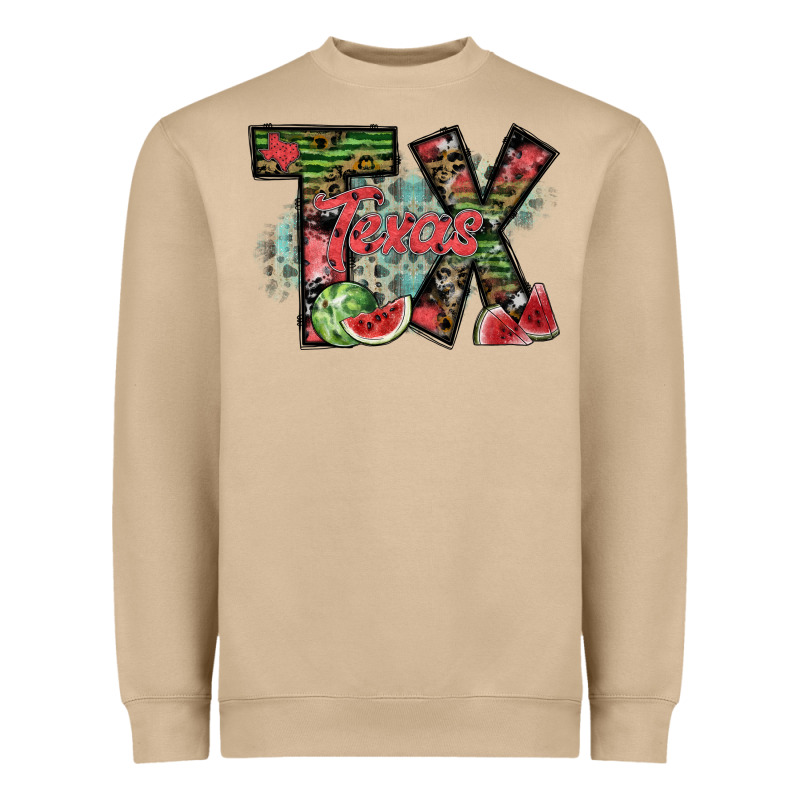 Texas Heavyweight Sweatshirt by SublimationCraftShop | Teevron