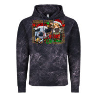 Cloud Black merry christmas heifers Vintage Hoodie - RanaPortraitStore