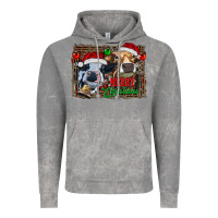 Cloud Rock merry christmas heifers Vintage Hoodie - RanaPortraitStore