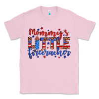 Bubblegum Pink mommy’s little firecracker Classic Tee - JahusDesignShop