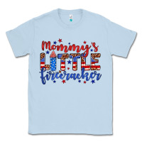 Dusty Blue mommy’s little firecracker Classic Tee - JahusDesignShop