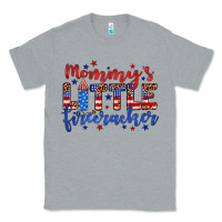 Heather Grey mommy’s little firecracker Classic Tee - JahusDesignShop