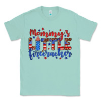 Seafoam mommy’s little firecracker Classic Tee - JahusDesignShop