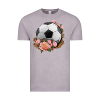 Vintage Zinc western soccer with roses Vintage Tee - HRA Design Shop