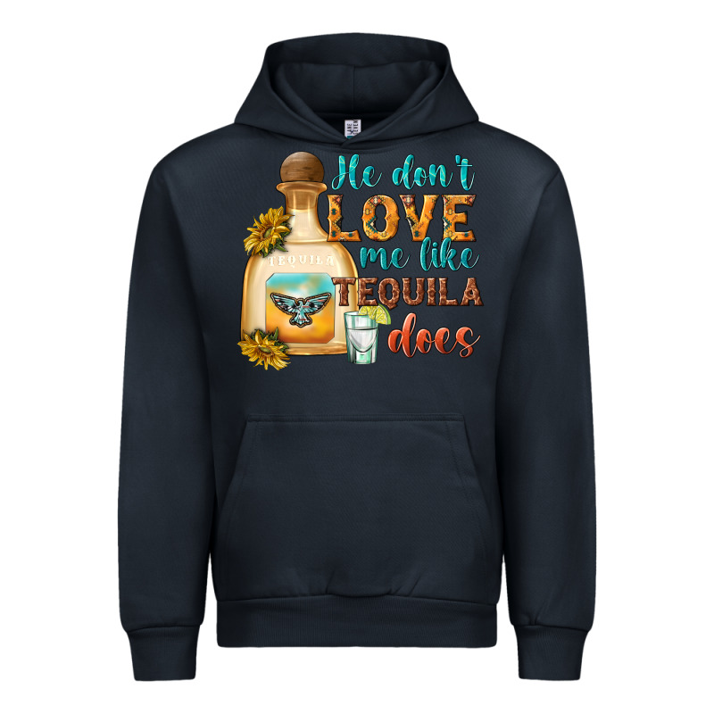 He Don't Love Me Like Tequila Does Urban Hoodie by texasbilliewilder | Teevron