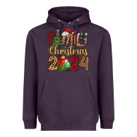 Plum family christmas 2024 Heavyweight Hoodie - MaliasSmallBusiness