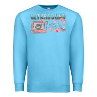 Ocean Blue ultrasound tech Premium Sweatshirt - MaliasSmallBusiness