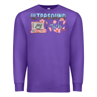 Purple ultrasound tech Premium Sweatshirt - MaliasSmallBusiness