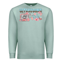 Seafoam ultrasound tech Premium Sweatshirt - MaliasSmallBusiness