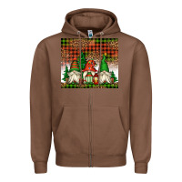 Chestnut Christmas gnomes Zipper Hoodie - Jasminsmagicworld