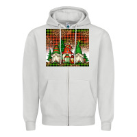 Christmas Gnomes Zipper Hoodie | Teevron