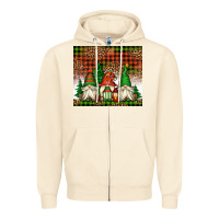 Sandshell Christmas gnomes Zipper Hoodie - Jasminsmagicworld