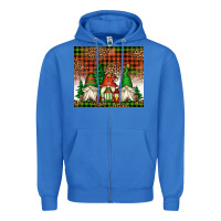 True Royal Christmas gnomes Zipper Hoodie - Jasminsmagicworld