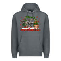 Rock merry spinosaurusmas Premium Hoodie - LillyAllenDesigns