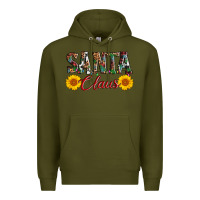 Army Green santa claus Premium Hoodie - AdoDesignShop