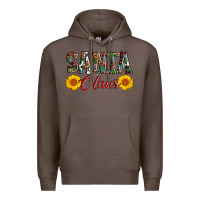 Coffee santa claus Premium Hoodie - AdoDesignShop