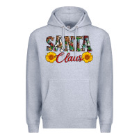 Heather Grey santa claus Premium Hoodie - AdoDesignShop