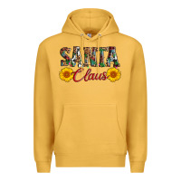 Mustard santa claus Premium Hoodie - AdoDesignShop